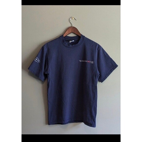 Rock Hall of Fame Size Medium T-shirt Vintage Shirt 1995 90s Blue M Tee - Picture 4 of 4